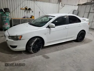 2009 Mitsubishi Lancer ES with VIN JA3AU26U39U032198, listed as a Copart auction lot 41776955 with 124,532 mi miles and Salvage Title. Bid and sale history available at carsss.com. Image 1.
