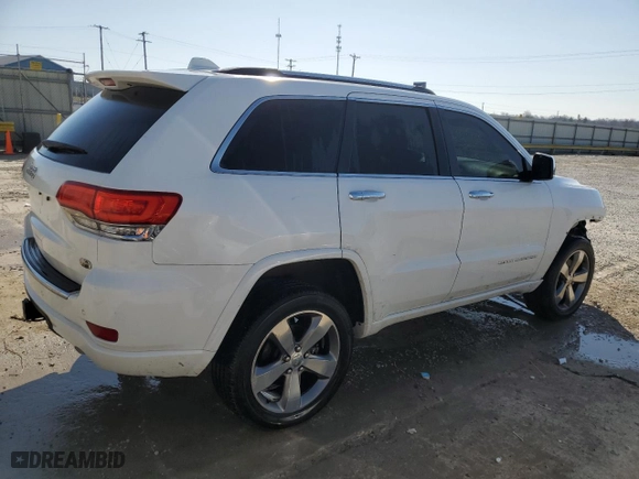 2014 Jeep Grand Cherokee Overland with VIN 1C4RJFCT9EC474712, listed as a Copart auction lot 48352775 with 155,134 mi miles and Non Repairable. Bid and sale history available at carsss.com. Image 3.