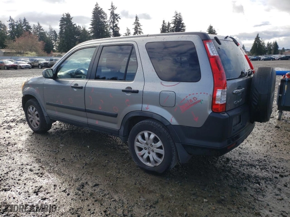 2006 Honda CR-V EX with VIN JHLRD78896C020241, listed as a Copart auction lot 51788125 with 143,861 mi miles and Salvage Title. Bid and sale history available at carsss.com. Image 2.