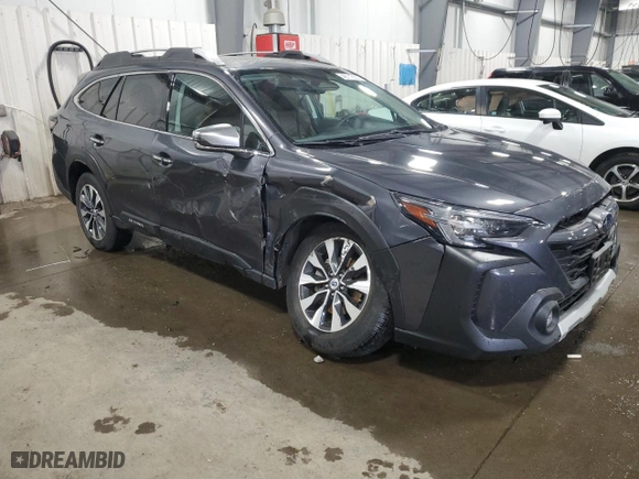 2024 Subaru Outback Touring XT with VIN 4S4BTGPD4R3155708, listed as a Copart auction lot 48712035 with 13,740 mi miles and Salvage Title. Bid and sale history available at carsss.com. Image 4.