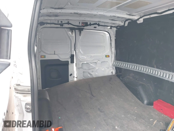 2021 Ford Transit Cargo with VIN 1FTBR1Y84MKA41093, listed as a IAAI auction lot 41799933 with 59,088 mi miles and . Bid and sale history available at DreamBid. Image 8.