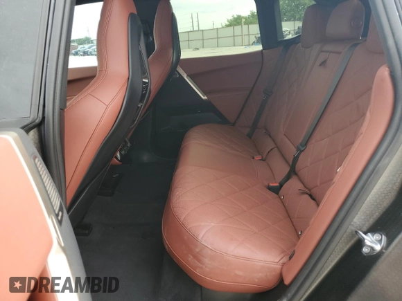 2023 BMW iX M60 with VIN WB533CF01PCM29925, listed as a Copart auction lot 54160244 with 8,226 mi miles and Salvage Title. Bid and sale history available at carsss.com. Image 11.