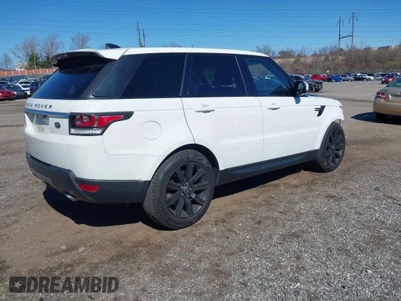2017 Land Rover Range Rover Sport SE with VIN SALWG2FV4HA141656, listed as a IAAI auction lot 41853298 with 49,457 mi miles and . Bid and sale history available at DreamBid. Image 4.