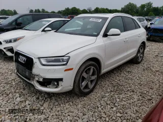 2015 Audi Q3 2.0T Premium Plus with VIN WA1EFCFS8FR005640, listed as a Copart auction lot 56639663 with 85,279 mi miles. Bid and sale history available at carsss.com. Image 1.
