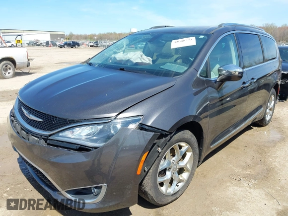 2017 Chrysler Pacifica Limited with VIN 2C4RC1GGXHR744875, listed as a IAAI auction lot 42080773 with 86,896 mi miles and . Bid and sale history available at DreamBid. Image 16.