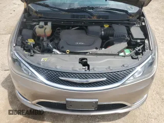 2017 Chrysler Pacifica Limited with VIN 2C4RC1GG3HR616218, listed as a Copart auction lot 58342445 with 53,536 mi miles and Salvage title. Bid and sale history available at DreamBid. Image 12.