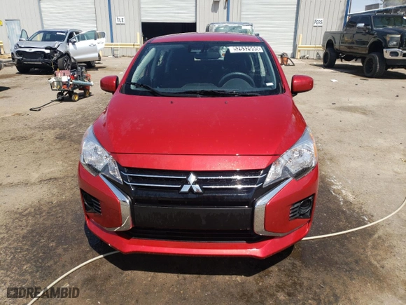 2024 Mitsubishi Mirage ES with VIN ML32AUHJ6RH012553, listed as a Copart auction lot 52532995 with 7,706 mi miles and Clean Title. Bid and sale history available at carsss.com. Image 5.
