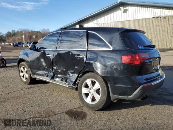 2010 Acura MDX Technology Pkg with VIN 2HNYD2H67AH533417, listed as a Copart auction lot 49398985 with 103,330 mi miles and Salvage Title. Bid and sale history available at carsss.com. Image 2.