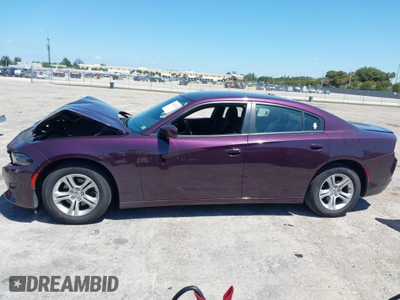 2020 Dodge Charger SXT with VIN 2C3CDXBG5LH220064, listed as a IAAI auction lot 42028723 with 25,140 mi miles and . Bid and sale history available at carsss.com. Image 14.