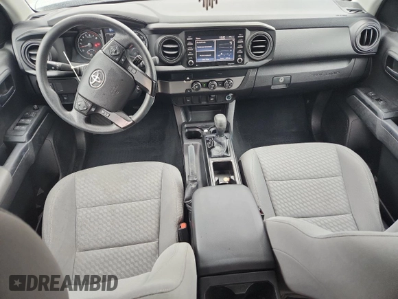 2021 Toyota Tacoma SR with VIN 3TYAX5GN2MT016481, listed as a Copart auction lot 58475465 with 62,679 mi miles and Salvage title. Bid and sale history available at DreamBid. Image 8.