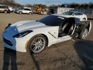 2019 Chevrolet Corvette 1LT with VIN 1G1YB2D74K5112458, listed as a Copart auction lot 46137525 with 20,981 mi miles and Salvage Title. Bid and sale history available at carsss.com. Image 1.