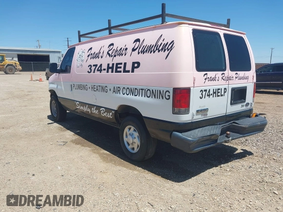 2014 Ford Econoline Cargo Commercial z VIN 1FTNE2EL2EDA81251, wystawiony jako IAAI lot #42326135 z przebiegiem 158 932 mil mil oraz . Historia ofert i sprzedaży dostępna na DreamBid. Obrazek 3.