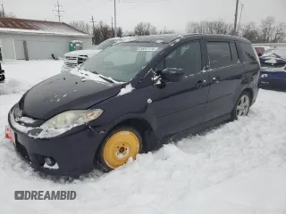 2007 Mazda 5 Touring with VIN JM1CR293770161015, listed as a Copart auction lot 44634475 with 179,764 mi miles and Salvage Title. Bid and sale history available at carsss.com. Image 1.
