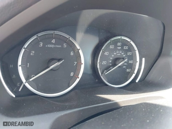 2015 Acura TLX V6 Tech with VIN 19UUB2F59FA005003, listed as a IAAI auction lot 40142940 with 1 mi miles. Bid and sale history available at carsss.com. Image 7.
