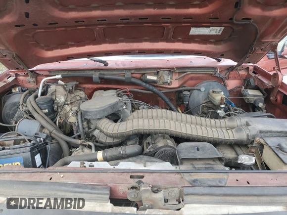 1995 Ford F-150 with VIN 1FTEF14N3SNA76012, listed as a Copart auction lot 74675844 with 133,345 mi miles and Salvage Title. Bid and sale history available at carsss.com. Image 11.