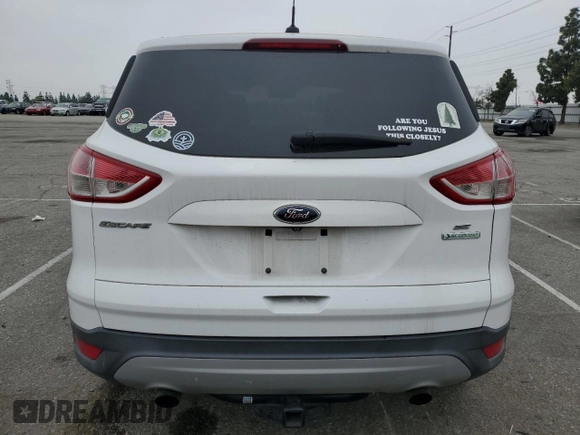 2014 Ford Escape SE with VIN 1FMCU0GX5EUD25338, listed as a Copart auction lot 53167645 with 171,443 mi miles and Clean Title. Bid and sale history available at carsss.com. Image 6.