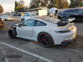 2023 Porsche 911 GT3 with VIN WP0AC2A91PS270549, listed as a Copart auction lot 78500294 with 1,636 mi miles and Salvage Title. Bid and sale history available at DreamBid. Image 2.