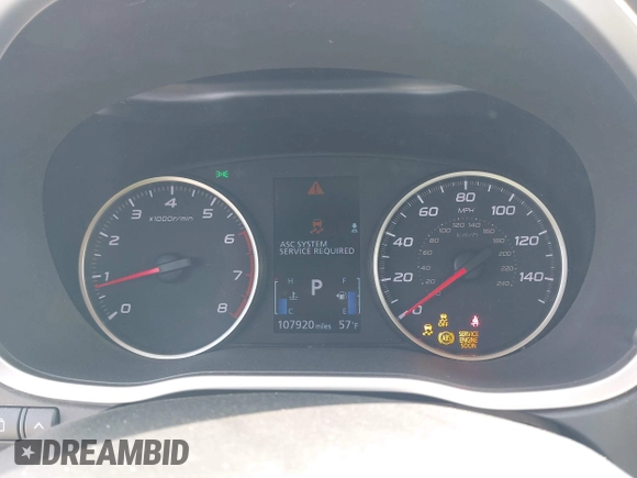 2019 Mitsubishi Eclipse Cross LE with VIN JA4AT4AA8KZ002985, listed as a IAAI auction lot 42003143 with 107,920 mi miles and . Bid and sale history available at DreamBid. Image 7.