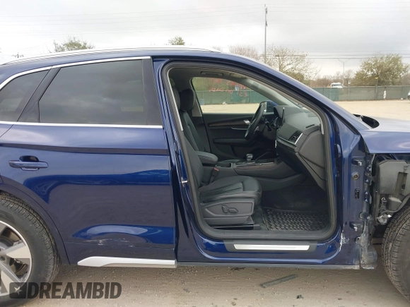 2023 Audi Q5 Premium Plus z VIN WA1BBAFY2P2078231, wystawiony jako IAAI lot #41601204 z przebiegiem 35 007 mil mil oraz . Historia ofert i sprzedaży dostępna na DreamBid. Obrazek 14.