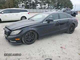 2013 Mercedes-Benz CLS-Class CLS 550 with VIN WDDLJ9BB5DA064702, listed as a Copart auction lot 76945354 with 164,388 mi miles and Salvage Title. Bid and sale history available at carsss.com. Image 1.