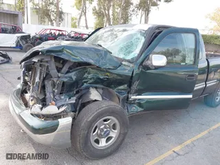 2002 GMC Sierra 1500 SLE with VIN 2GTEC19V121150546, listed as a IAAI auction lot 40974798 with 1 mi miles. Bid and sale history available at carsss.com. Image 6.