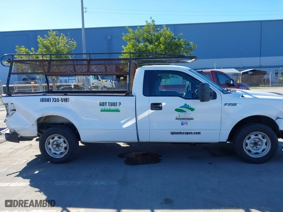 2014 Ford F-150 XL with VIN 1FTNF1CF1EKE14801, listed as a IAAI auction lot 41254462 with 252,444 mi miles. Bid and sale history available at carsss.com. Image 14.