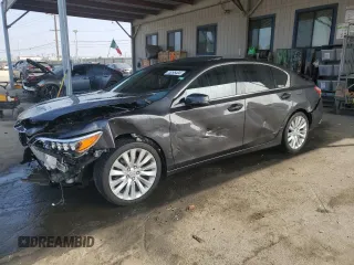 2015 Acura RLX Advance Pkg with VIN JH4KC1F97FC000997, listed as a Copart auction lot 75295404 with 67,403 mi miles and Salvage Title. Bid and sale history available at carsss.com. Image 1.