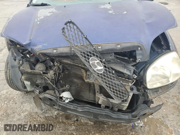 2004 Hyundai Santa Fe GLS with VIN KM8SC13D84U783292, listed as a Copart auction lot 44213045 with 0 mi miles and Salvage Title. Bid and sale history available at carsss.com. Image 12.