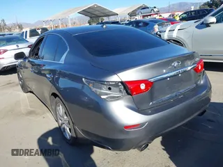 2017 Infiniti Q50 Signature Edition with VIN JN1EV7APXHM742747, listed as a IAAI auction lot 41278752 with 49,739 mi miles and . Bid and sale history available at DreamBid. Image 3.