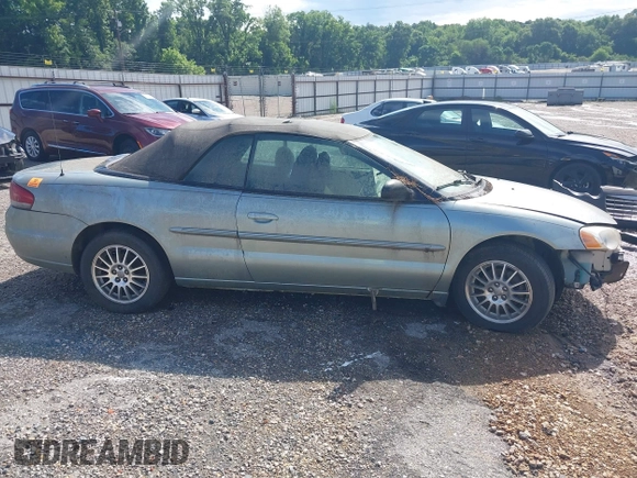 2005 Chrysler Sebring Touring z VIN 1C3EL55R25N567343, wystawiony jako IAAI lot #42447317 z przebiegiem Nie podano mil oraz . Historia ofert i sprzedaży dostępna na DreamBid. Obrazek 14.