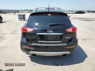 2017 Infiniti QX50 with VIN JN1BJ0RPXHM384740, listed as a Copart auction lot 51159765 with 129,516 mi miles and Salvage title. Bid and sale history available at DreamBid. Image 6.