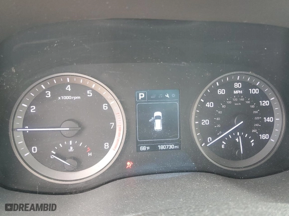 2016 Hyundai Tucson SE with VIN KM8J33A40GU026711, listed as a Copart auction lot 88578365 with 180,730 mi miles and Salvage Title. Bid and sale history available at carsss.com. Image 9.