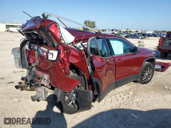2018 GMC Acadia SLT with VIN 1GKKNMLS0JZ107811, listed as a Copart auction lot 72586874 with Not provided miles and Non repairable. Bid and sale history available at DreamBid. Image 3.