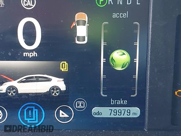2013 Chevrolet Volt with VIN 1G1RA6E42DU112535, listed as a IAAI auction lot 42149877 with 79,979 mi miles and . Bid and sale history available at carsss.com. Image 15.