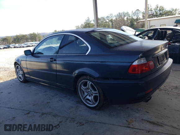 2004 BMW 3 Series 330Ci with VIN WBABD53494PL11316, listed as a Copart auction lot 88304665 with 0 mi miles and Clean Title. Bid and sale history available at carsss.com. Image 2.