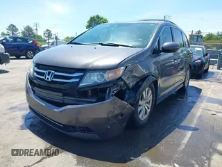 2016 Honda Odyssey EX-L with VIN 5FNRL5H66GB093249, listed as a IAAI auction lot 42044800 with 133,923 mi miles. Bid and sale history available at carsss.com. Image 17.