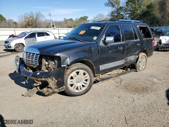 2012 Lincoln Navigator with VIN 5LMJJ2H55CEL07466, listed as a Copart auction lot 87793555 with 213,802 mi miles and Salvage Title. Bid and sale history available at carsss.com. Image 1.