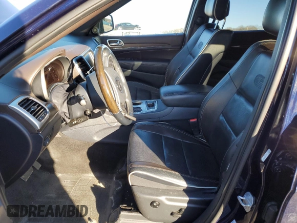2016 Jeep Grand Cherokee Overland with VIN 1C4RJFCG8GC360996, listed as a Copart auction lot 87484454 with 138,931 mi miles and Clean title. Bid and sale history available at DreamBid. Image 7.