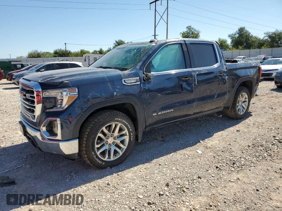 2021 GMC Sierra 1500 SLT z VIN 3GTU9DET0MG369332, wystawiony jako Copart lot #74367934 z przebiegiem 148 095 mil mil oraz Szkoda całkowita • Salvage title. Historia ofert i sprzedaży dostępna na DreamBid. Obrazek 1.