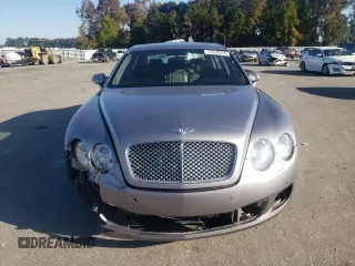 2007 Bentley Flying Spur with VIN SCBBR93W47C040550, listed as a Copart auction lot 77218514 with 39,492 mi miles and Salvage Title. Bid and sale history available at DreamBid. Image 5.
