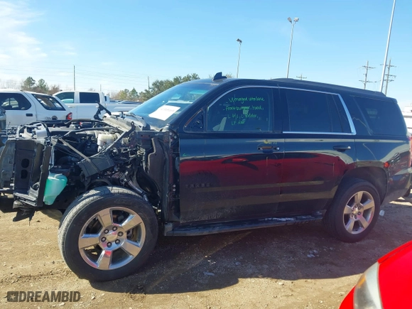 2017 Chevrolet Tahoe LS with VIN 1GNSCAKC8HR360581, listed as a IAAI auction lot 41365169 with 137,369 mi miles. Bid and sale history available at carsss.com. Image 14.