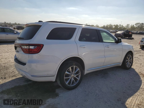 2020 Dodge Durango SXT Plus with VIN 1C4RDHAG7LC352808, listed as a Copart auction lot 76982334 with 40,029 mi miles and Salvage Title. Bid and sale history available at carsss.com. Image 3.