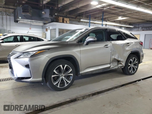 2019 Lexus RX with VIN 2T2BGMCA5KC039316, listed as a Copart auction lot 48419805 with 104,248 mi miles and Salvage Title. Bid and sale history available at carsss.com. Image 1.