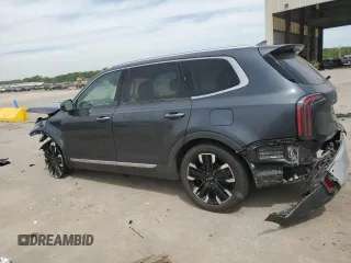 2024 Kia Telluride SX Prestige с VIN 5XYP5DGC6RG458544, выставлен на аукционе Copart как лот 55989465 с пробегом 25 986 миль миль и Списание • Salvage title. История ставок и продаж доступна на DreamBid. Изображение 2.