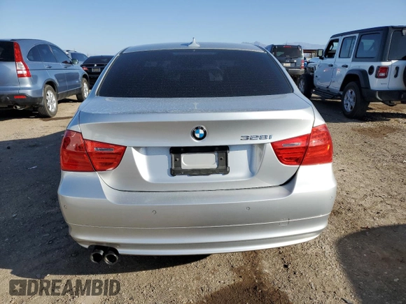 2011 BMW 3 Series 328i with VIN WBAPH5C55BA448269, listed as a Copart auction lot 48517275 with 143,550 mi miles and Salvage Title. Bid and sale history available at carsss.com. Image 6.