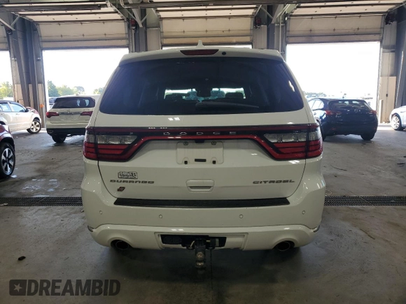 2018 Dodge Durango Citadel with VIN 1C4RDJEG4JC497934, listed as a Copart auction lot 73309964 with 69,595 mi miles and Salvage title. Bid and sale history available at DreamBid. Image 6.