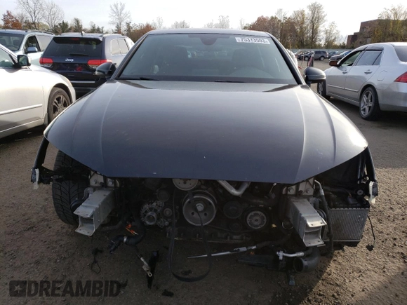 2018 Audi S4 Premium Plus with VIN WAUB4AF4XJA019256, listed as a Copart auction lot 75313593 with 71,826 mi miles. Bid and sale history available at carsss.com. Image 5.
