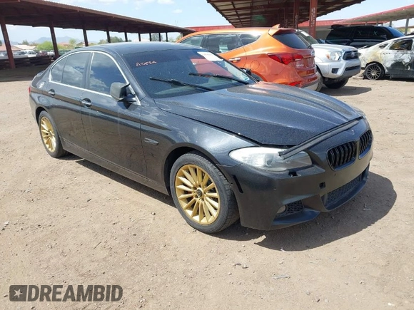 2013 BMW 5 Series 535i xDrive with VIN WBAFU7C51DDU73061, listed as a IAAI auction lot 41960663 with 106,591 mi miles and . Bid and sale history available at carsss.com. Image 1.