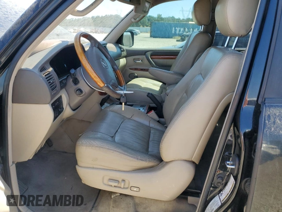 2004 Lexus LX 470 z VIN JTJHT00W843539918, wystawiony jako Copart lot #60612045 z przebiegiem 303 070 mil mil oraz Czysty tytuł • Clean title. Historia ofert i sprzedaży dostępna na DreamBid. Obrazek 7.