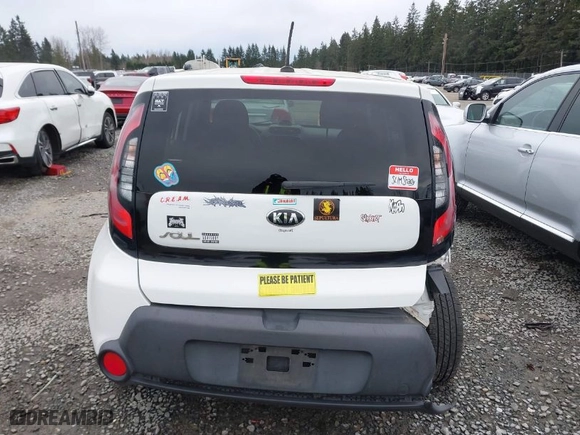 2016 Kia Soul with VIN KNDJN2A20G7343300, listed as a IAAI auction lot 41827212 with NaN miles. Bid and sale history available at carsss.com. Image 16.